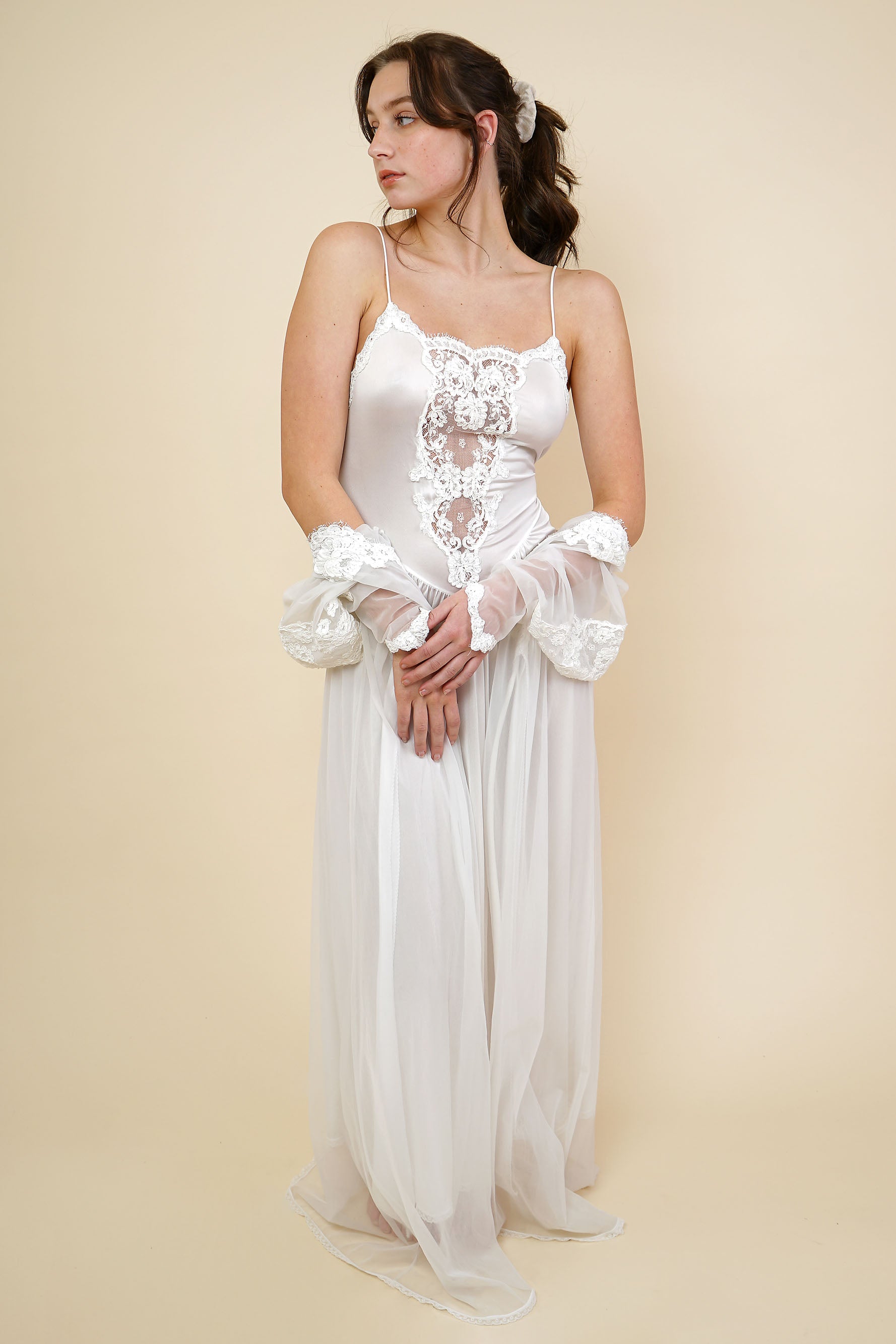 White orchid 2025 nightgowns